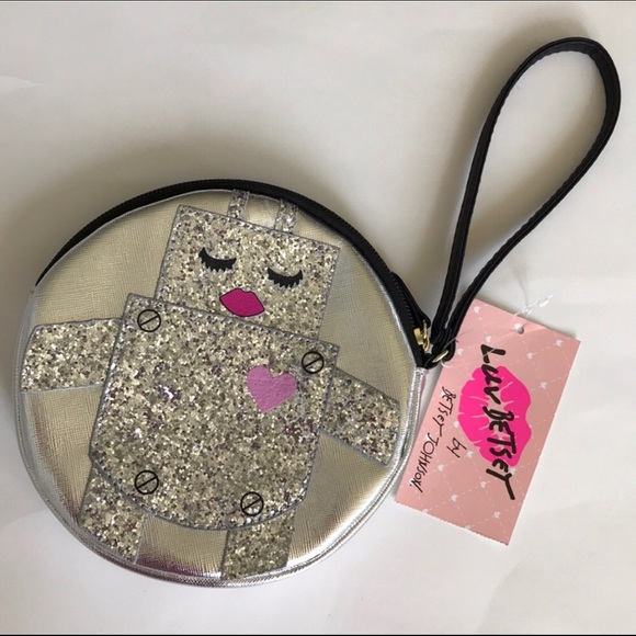 Betsey Johnson Handbags - Betsey Johnson Robot Wristlet! 💕